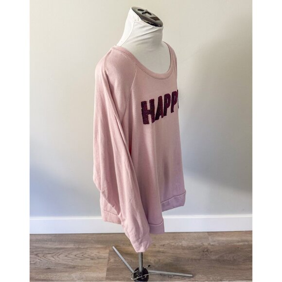 Secret Treasures Happy Sweater Sweatshirt - Picture 7 of 9